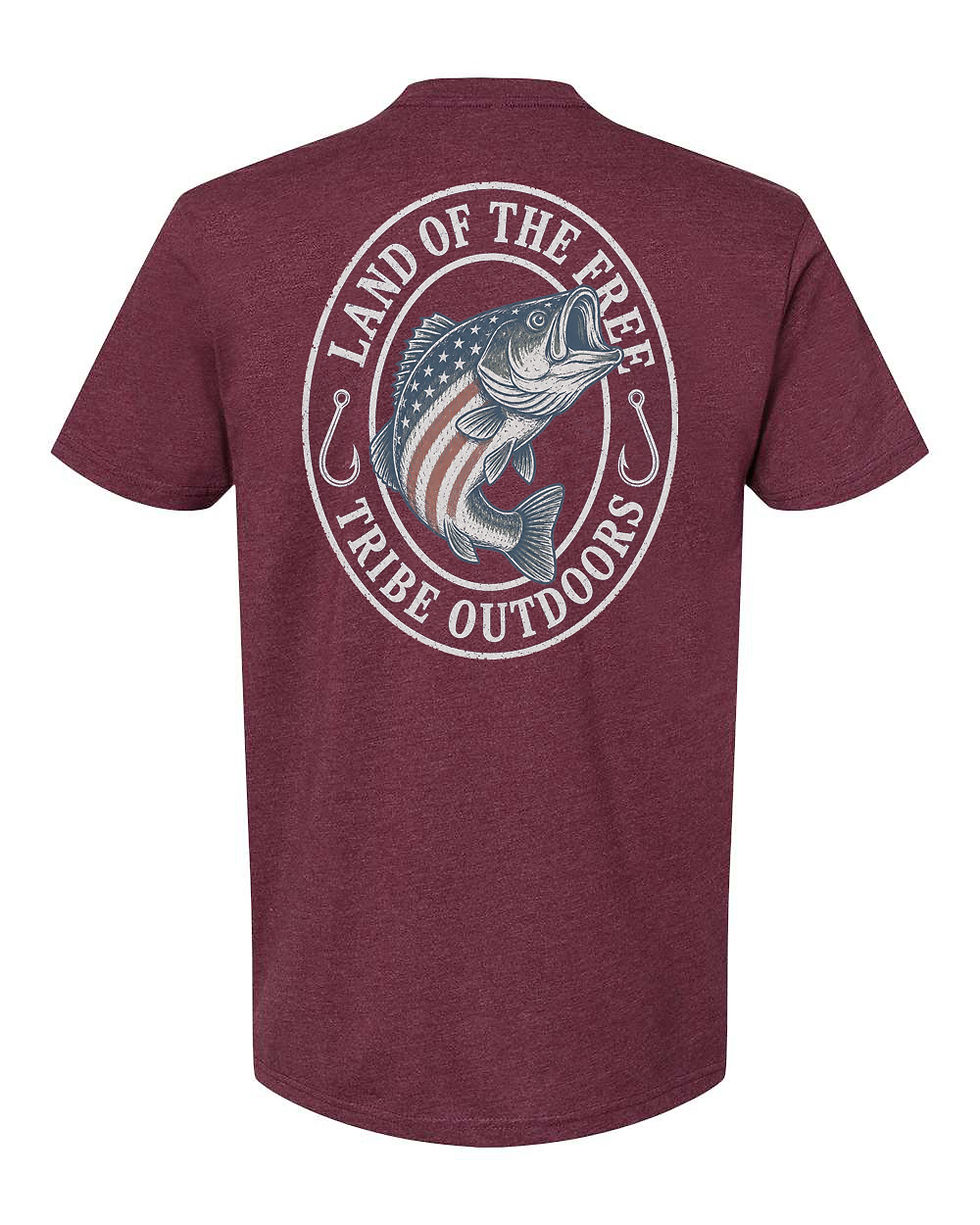 Thumbnail: Tribe Land Of The Free Bass Tee