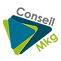 Logo entreprise Conseil Mkg, agence conseil en identité graphique