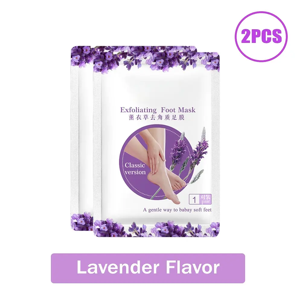 Thumbnail: 2-10pcs Exfoliating Foot Mask Foot for Remove Dead Skin Calluses Heel Crack
