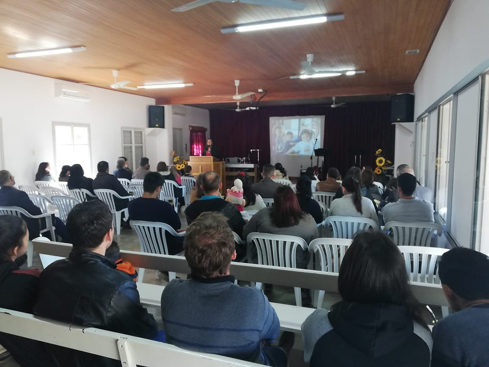 Igreja alemã localizada na região do Chaco