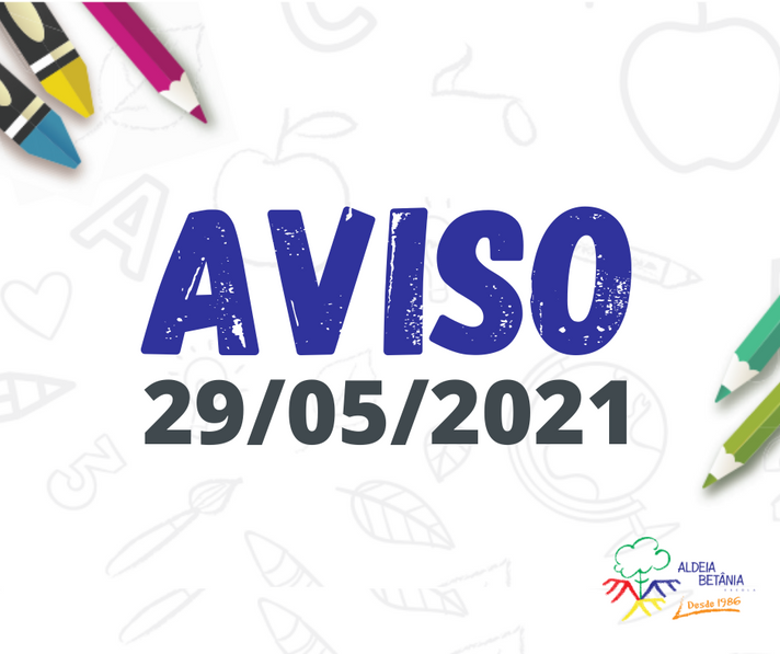 Comunicado - 29/05/2021