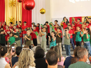Escola Aldeia Betânia realiza apresentações de Natal com participação das famílias!
