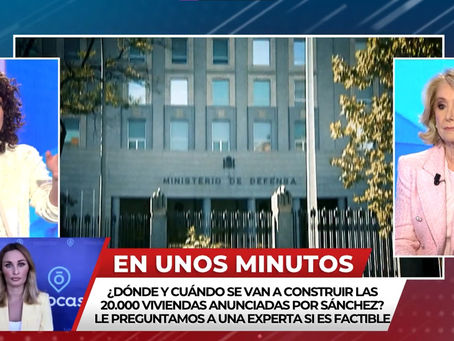 Esperanza Aguirre califica de "disparate" la deforestación por la ampliación de la línea 11