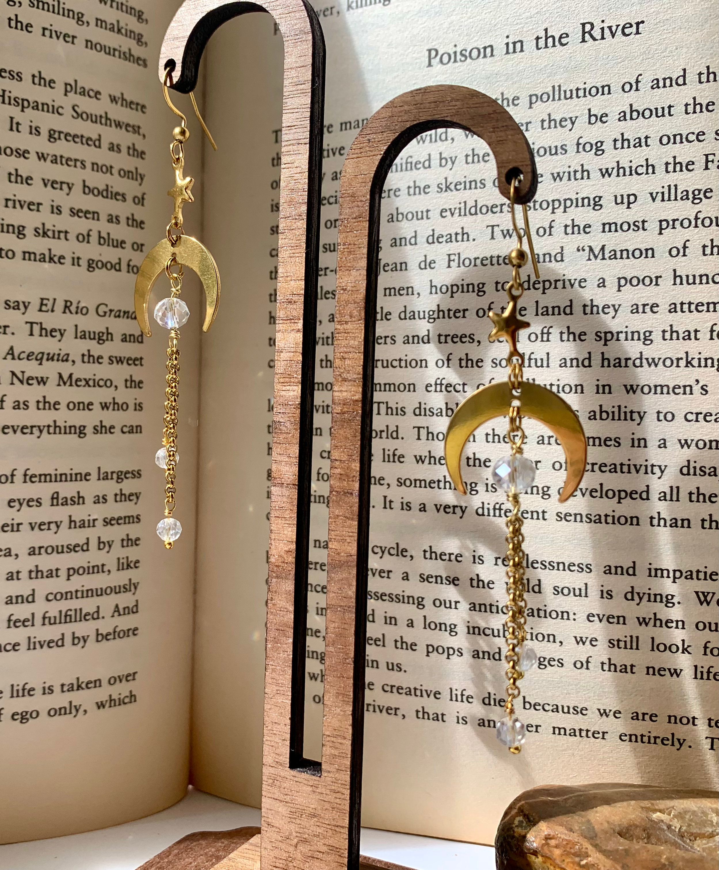 Moon & Star Earrings