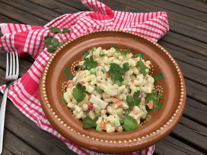 Creamy Summer Pasta Salad- Quick & Easy!