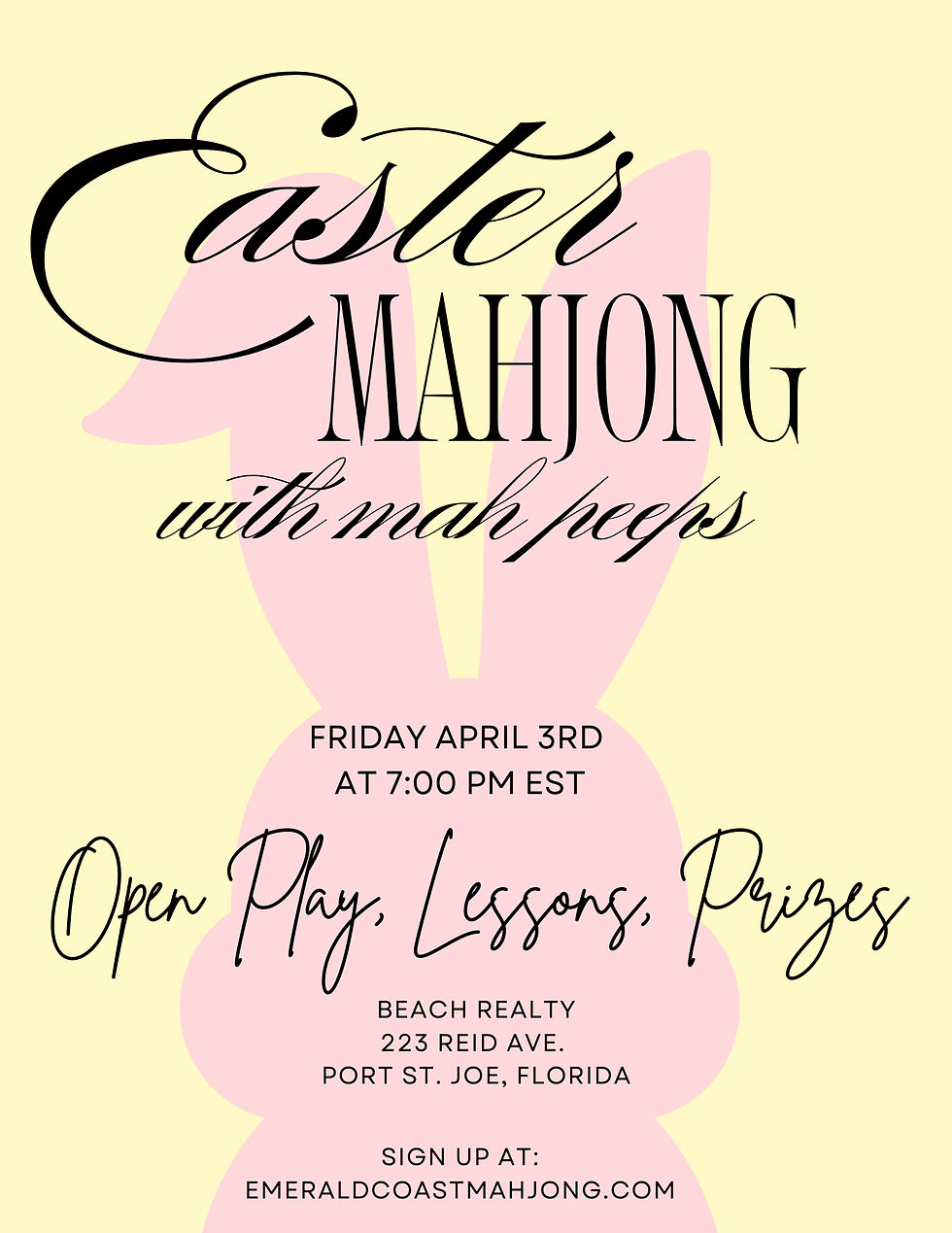 Easter Mahj - PSJ