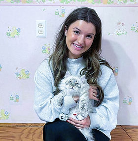 Ivy Sullivan flew from Lemont, Illinois on 4/15/2025 to get her favorite Ragdoll Male & named him PIERRE!