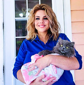 Cory & Rochelle Price of Lafayette, Louisiana came 4/9/2025 to get a Blue Ragamuffin & named her SALEM.