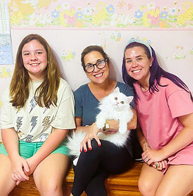 Pam Trahan came with her daughter Maggie 5/27/2025 for our White Ragamuffin & named him TUCCI MAC!