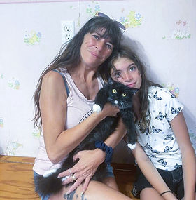 Meghan Suprean's neice, Brandi Spence, came to get her Tuxedo Ragamuffin female 7.23.2025.