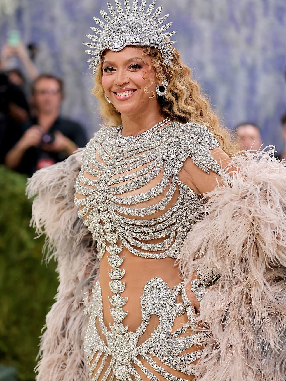 Beyoncé Chopard diamond necklace Garden of Kalahari Met Gala 2026