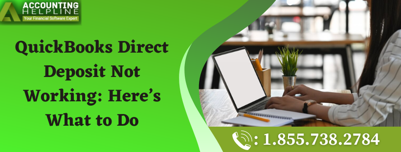 QuickBooks Direct Deposit Not Working