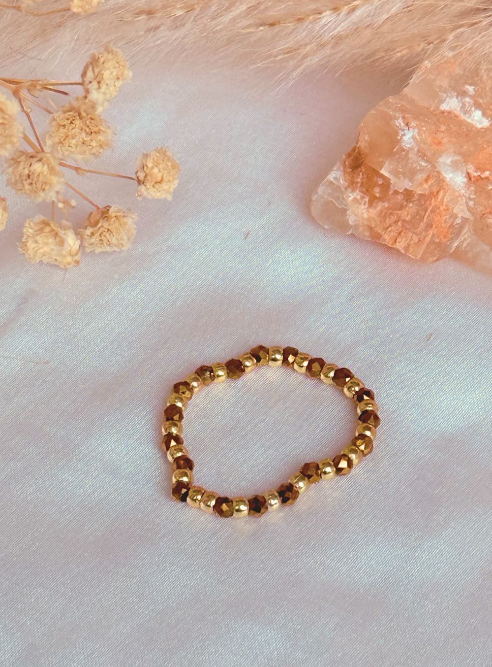 Bague Dune - caramel