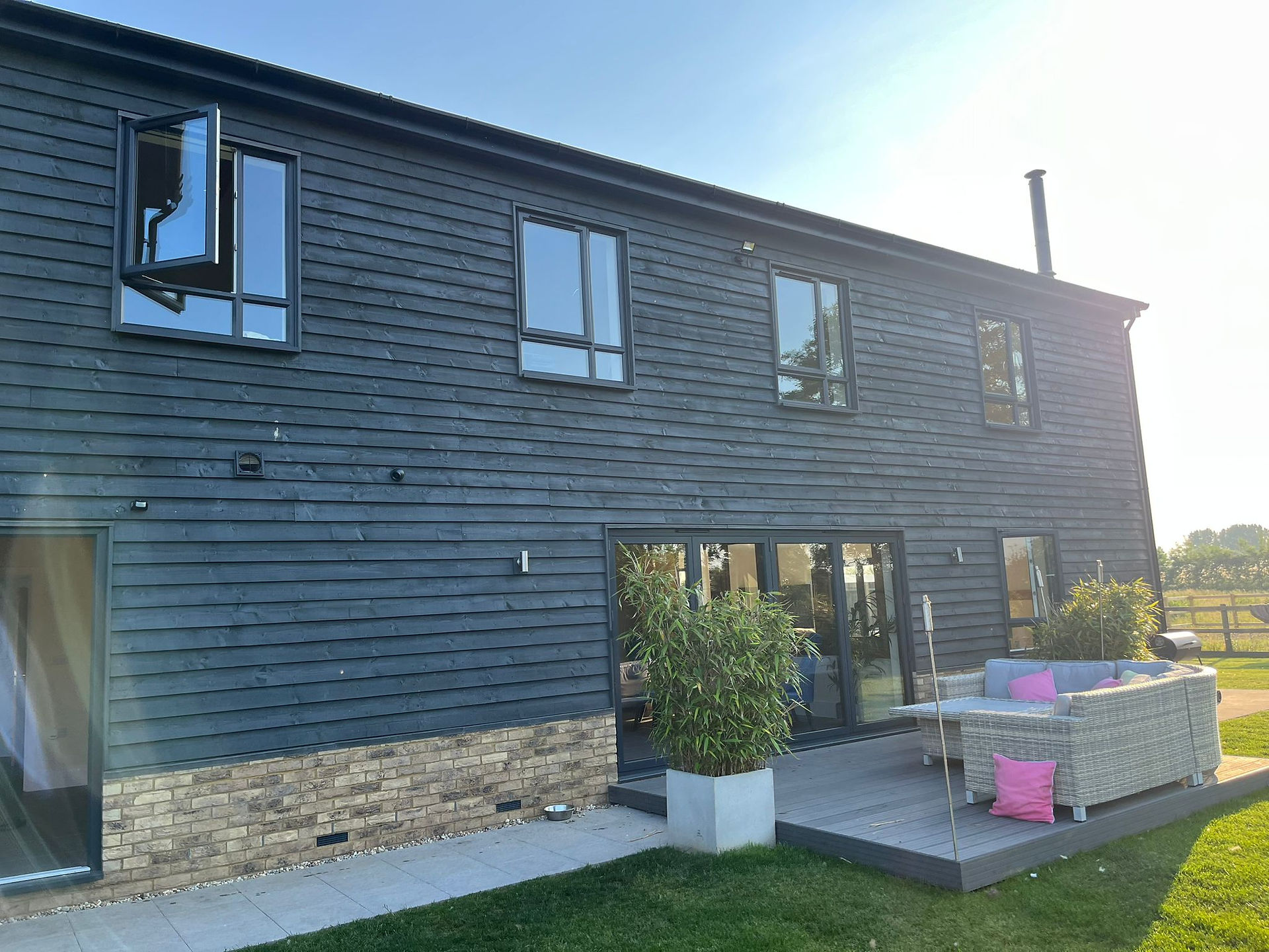 External Cladding on  Carpentry Job