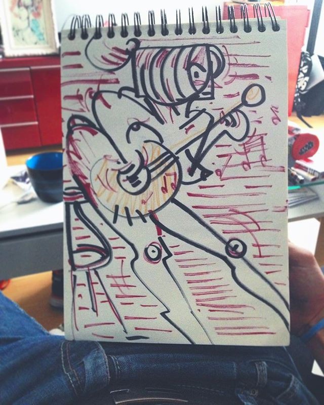 Dibujo Lucas Palomino