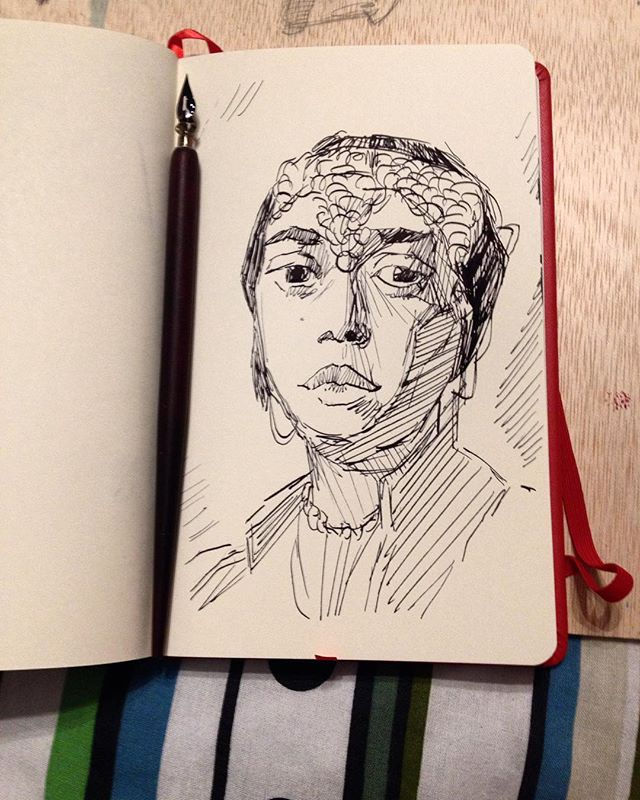 Dibujo Lucas Palomino. Estudioklimt