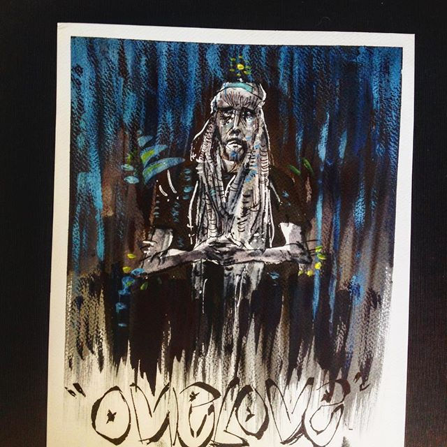 Dibujo Lucas Palomino. Swan Fyahbwoy