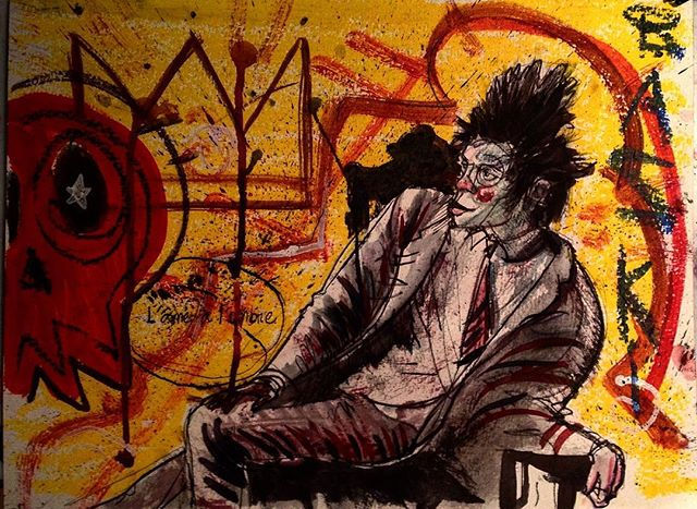 Pintura. Lucas Palomino. Basquiat