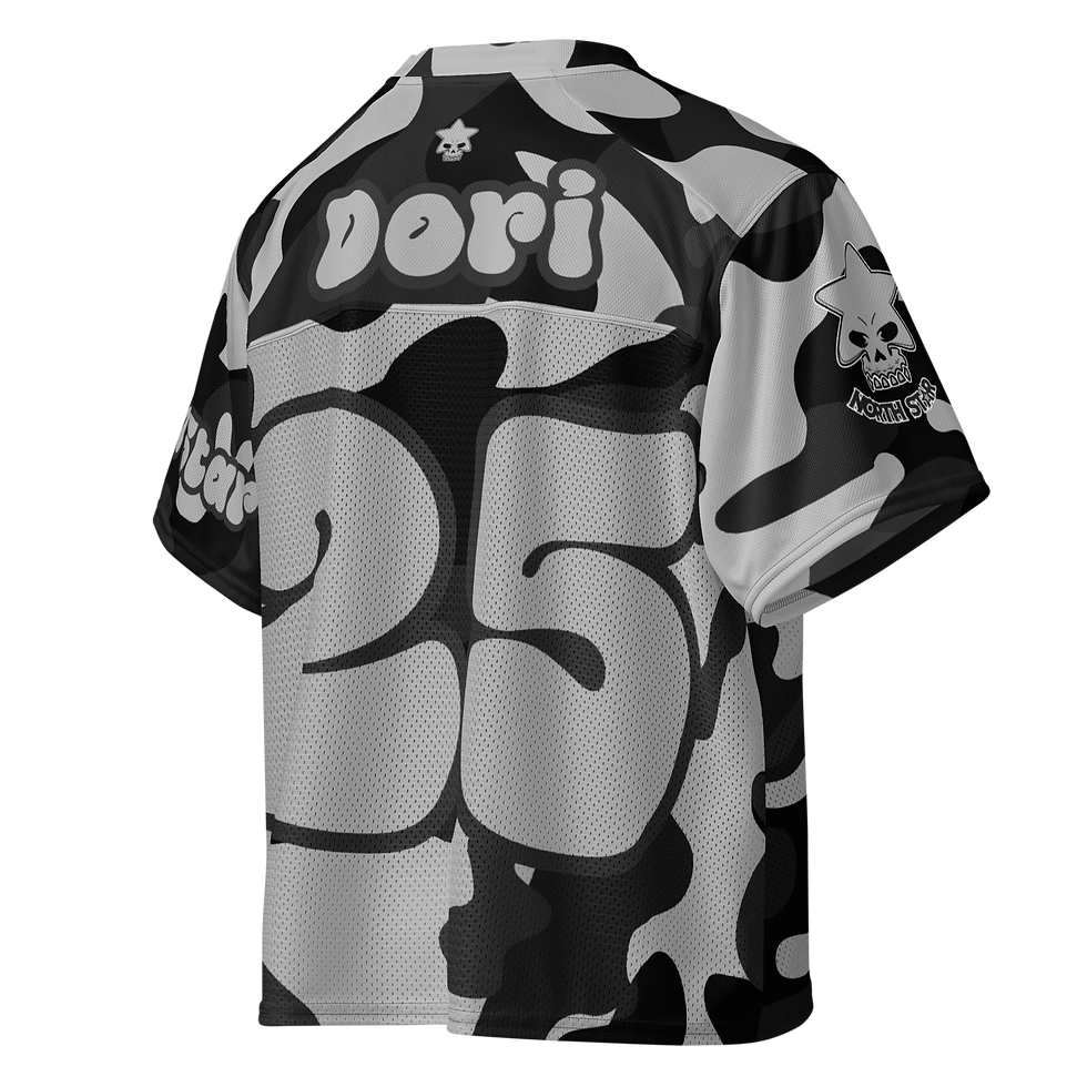 Thumbnail: NS Boxy football jersey ash