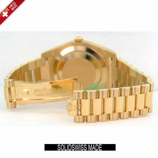 섬네일: Rolex Day-Date II Gold White Arabic