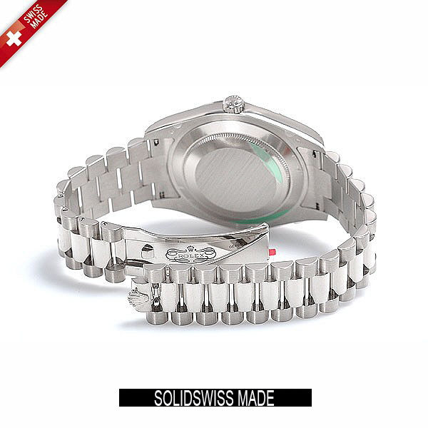 섬네일: Rolex Day-Date II SS Blue Diamonds