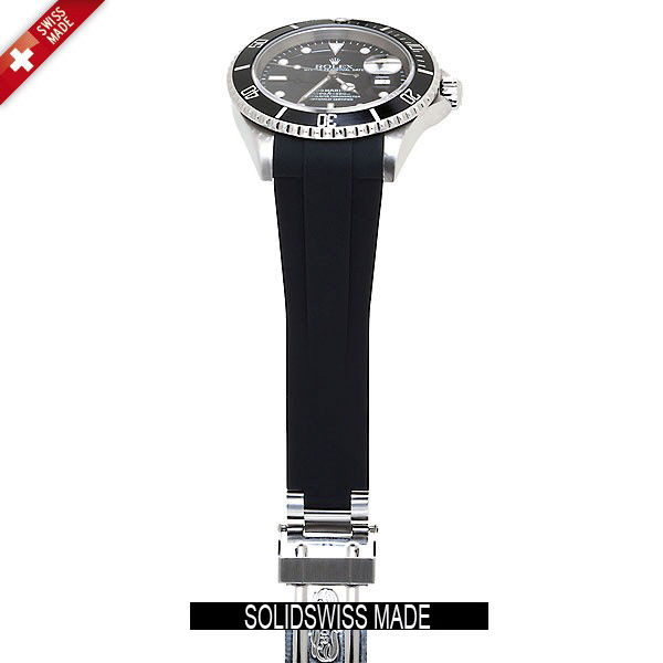 Thumbnail: Rubber B Strap Black