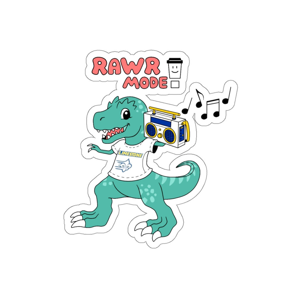 Thumbnail: Limestone University Dance and Music Rexy Sticker