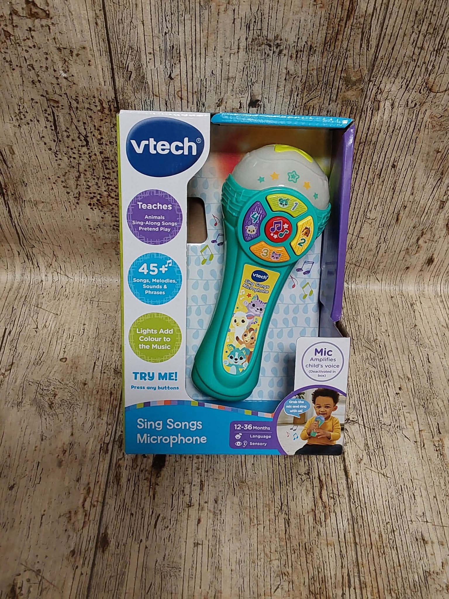 Vtech Sing Songs Microphone 12-36m