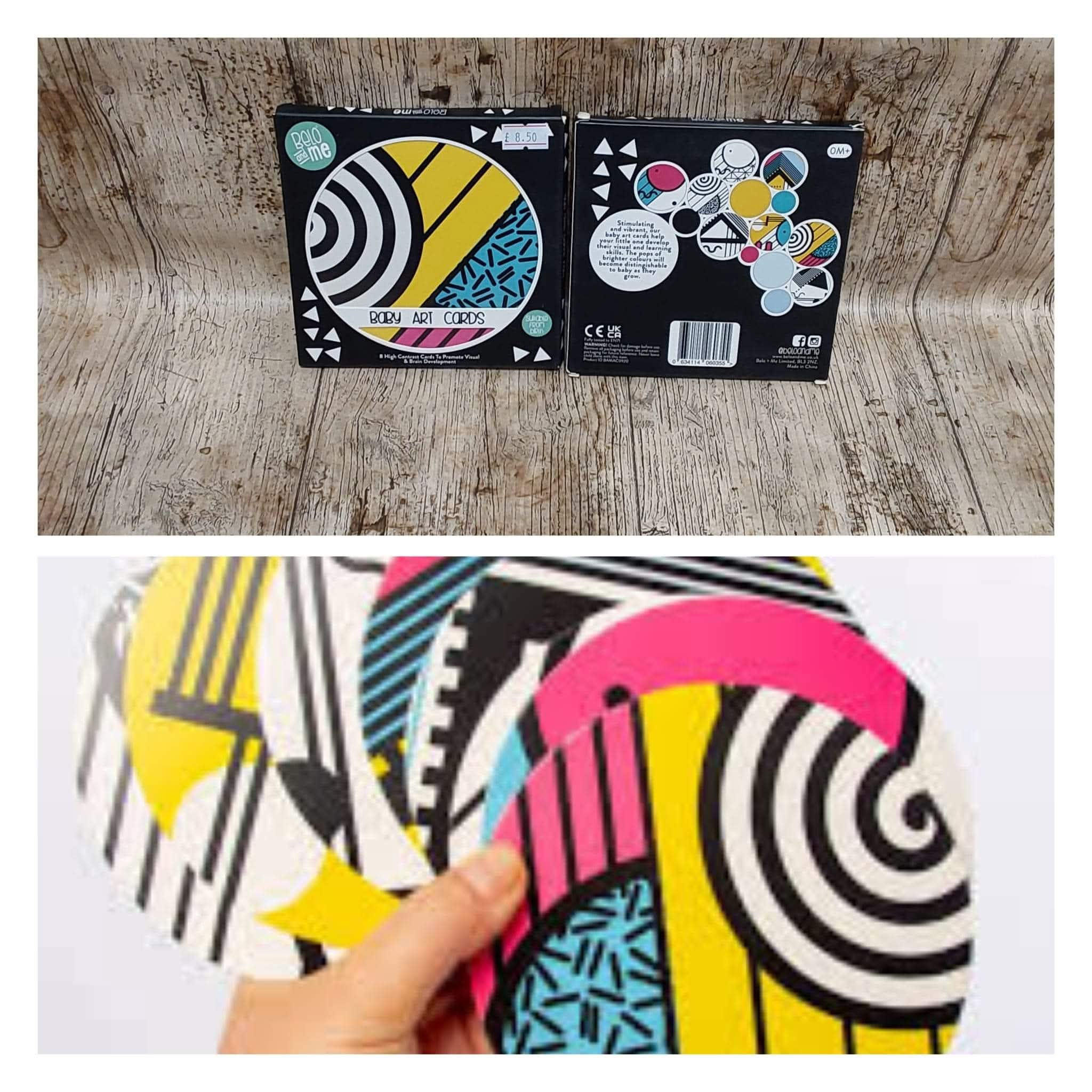 Belo and me Baby Art Cards 0m+