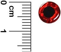 Sanhu 3D Fish Lure Eyes 8mm Red 1000 Pieces | Sanhu Tackle