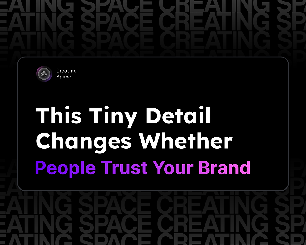 This Tiny Detail Changes Whether People Trust Your Brand