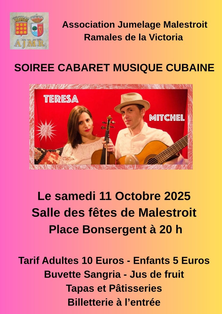 Concert de Teresa et Mitchel, musique cubaine