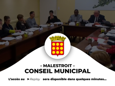 Conseil Municipal de Malestroit du mardi 21 novembre 2023