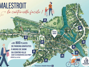 Où stationner à Malestroit le samedi 4 juillet ?