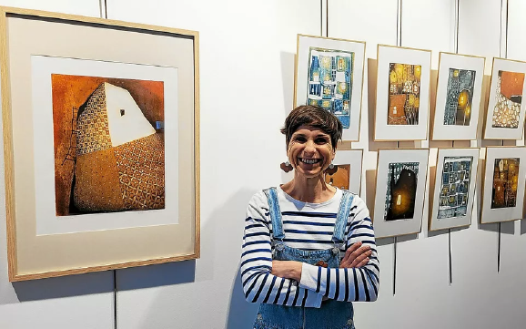 Rencontre et démonstrations avec Lynda Durand dans le cadre de l'exposition "Fenêtres"