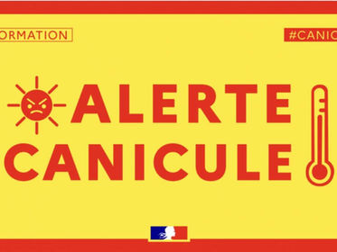 Vigilance rouge canicule : activation du Plan Communal de Sauvegarde (PCS)