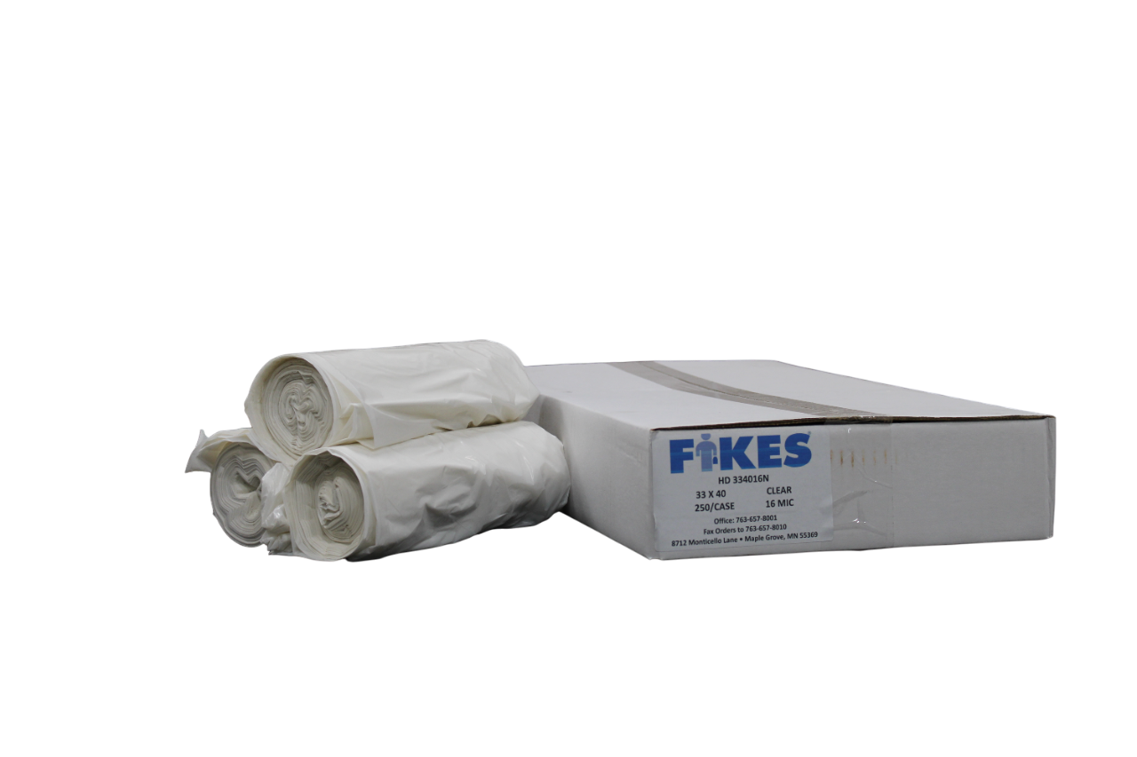 HD 33x40 16micron Natural Can Liners