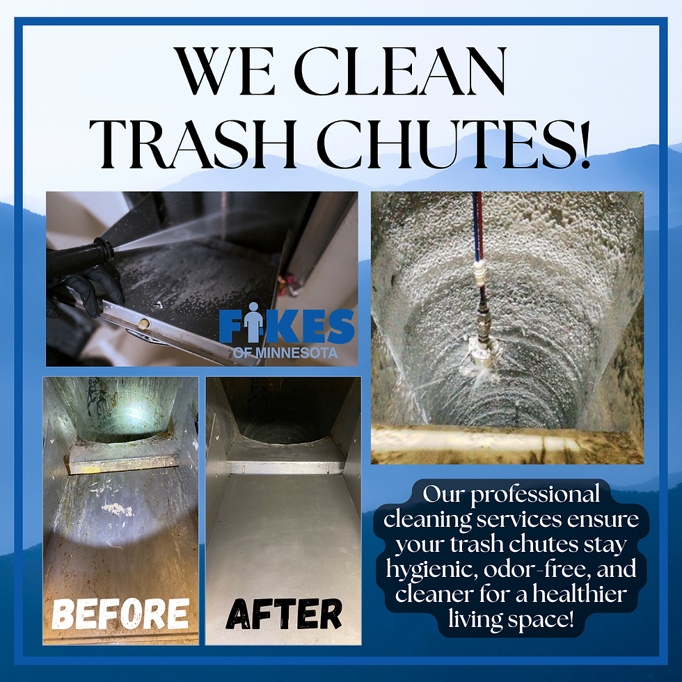 Trash Chute Graphic