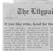 If you like wine, head for the new Winery