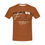 Thumbnail: FEAR NON Mellow Dark Orange Men's T-shirt