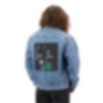 I GOT YOU LOVE GOD Men's Denim Jacket