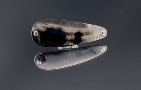Onyx - 73mm - Perlmutt-Tropfen