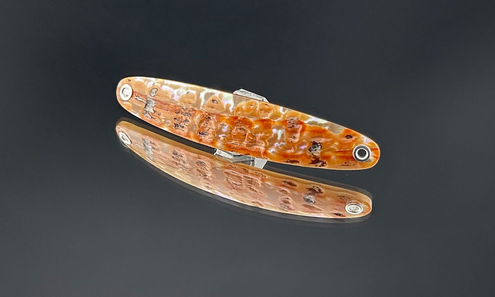 Goldfish - 78mm - Perlmuttspange
