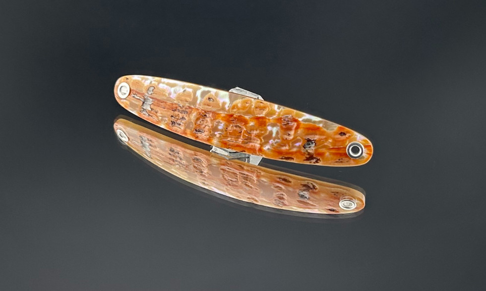 Goldfish - 78mm - Perlmuttspange
