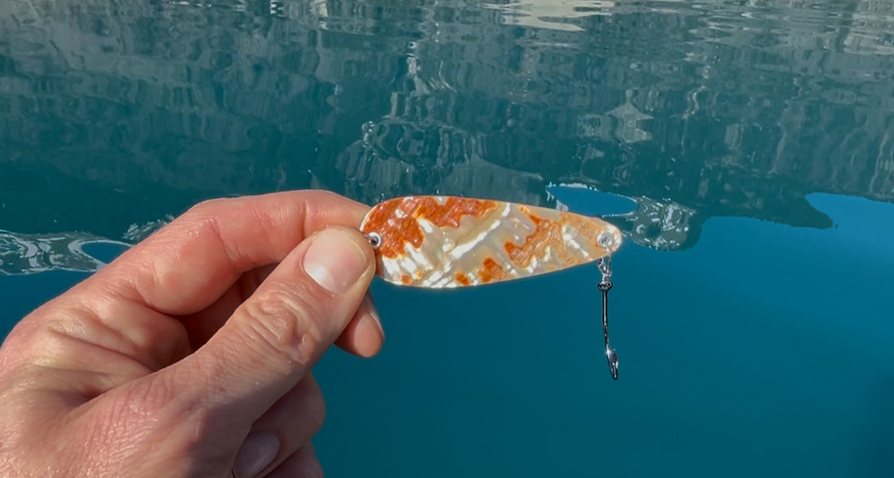 Goldfish - 71mm - eingestellt 2.1 - 2.6 km/h