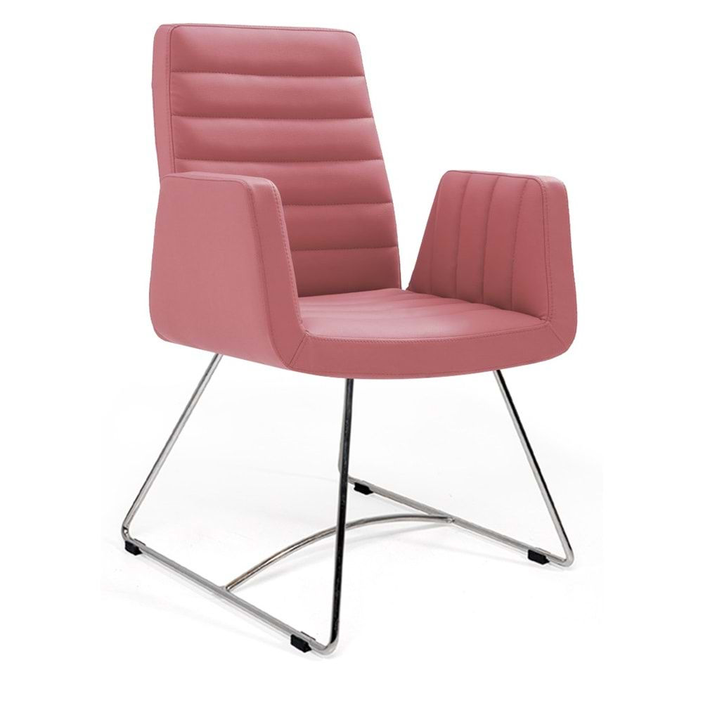 Bro Misafir Koltuğu Krom Transmisyon Tel Ayak