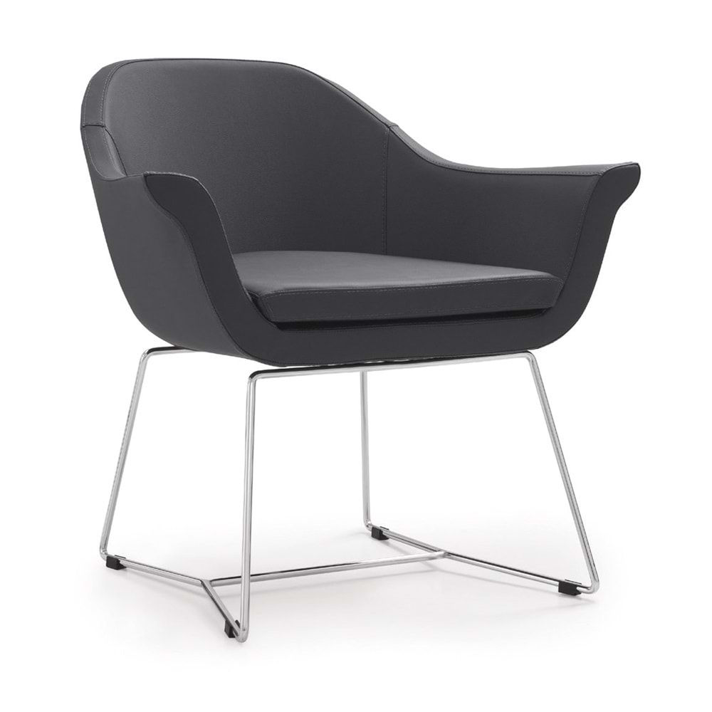 Neva Misafir Bekleme Koltuğu Transmisyon Ayaklı