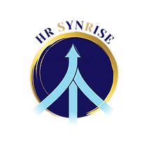 logo HR SynRise, 3 flèches qui se rejoignent à la verticale vers un futur radieux