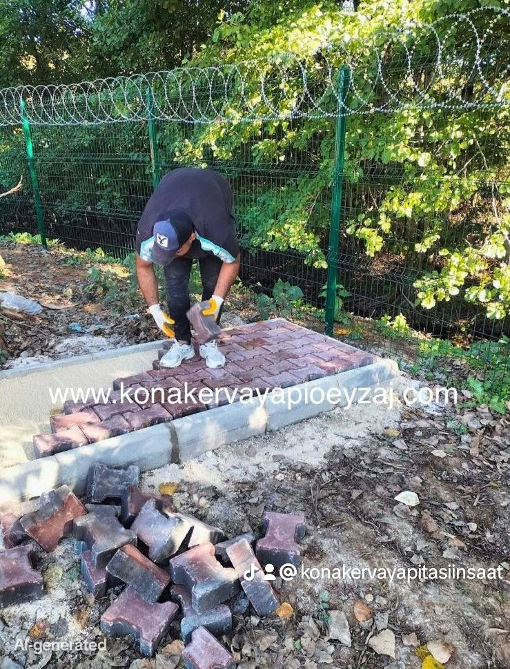 kilit taşı döşeme