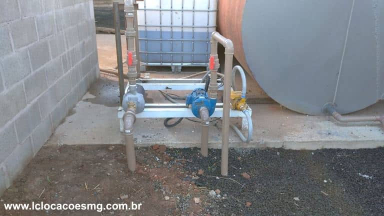 encanamento - motor - instalação de fábr